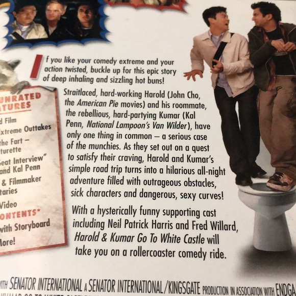 🛍️ Harold & Kumar Go to White Castle Extreme Unrated Edition - Picture 4 of 7